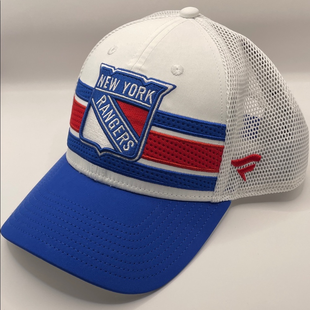 Fanatics - NHL New York NY Rangers Hockey Mesh Hat NWOT